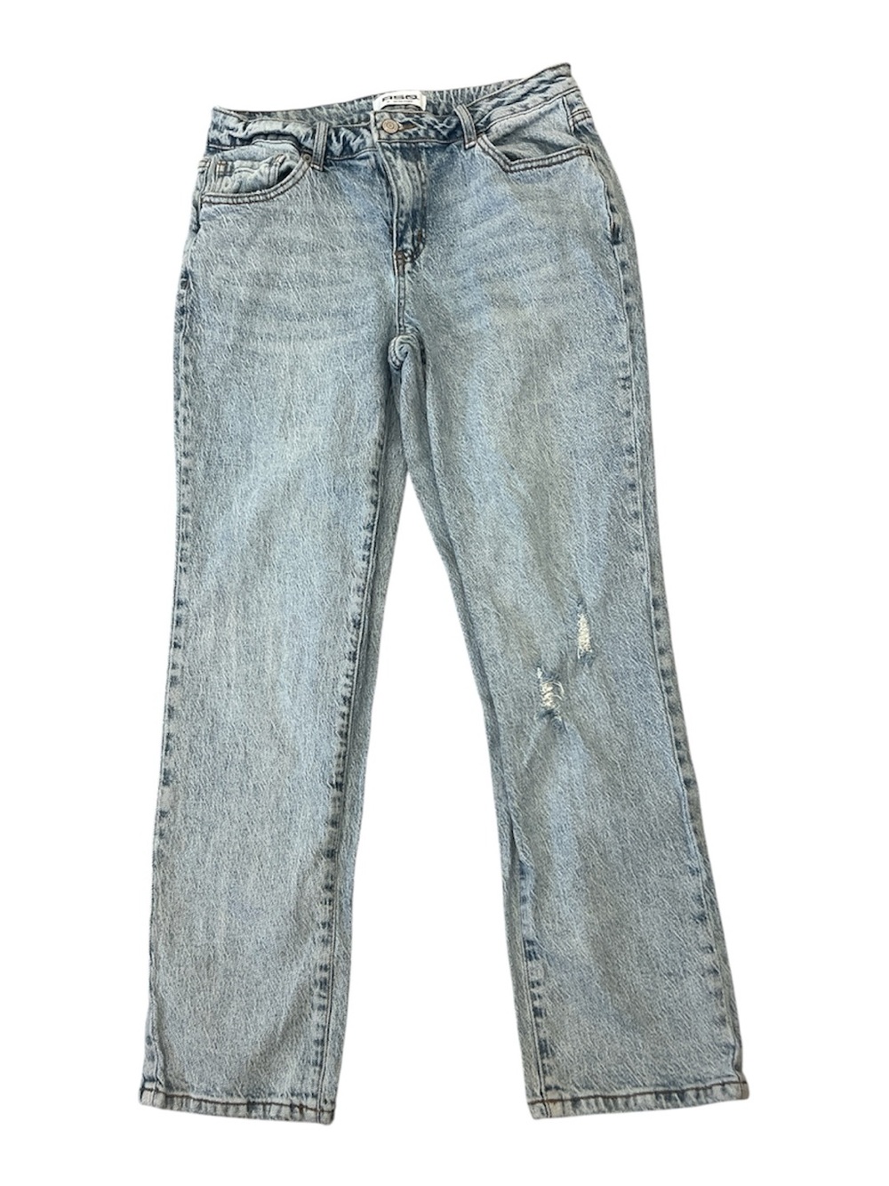 RSQ Women's Low Rise Straight lLeg Jeans - Light Blue Wash Size 29